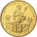 Frankreich, Medaille, Couronnement d'Hugues Capet, Gold plated, VZ