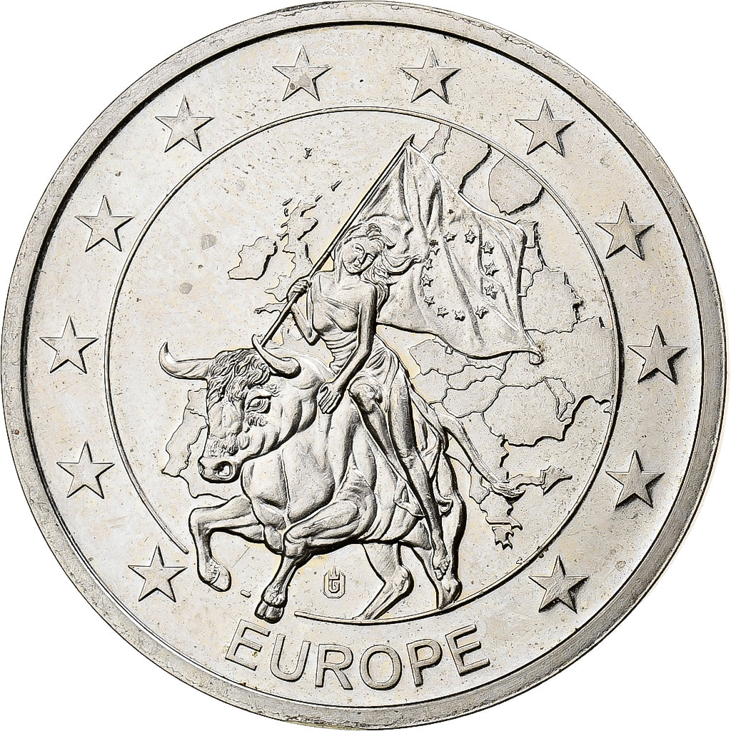 Malta, Medal, L'Europe, Malte, Copper-nickel, AU(55-58)