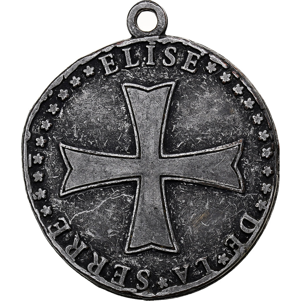 Francia, medalla, Arno Dorian, Elise de la Serre, Métal, MBC+