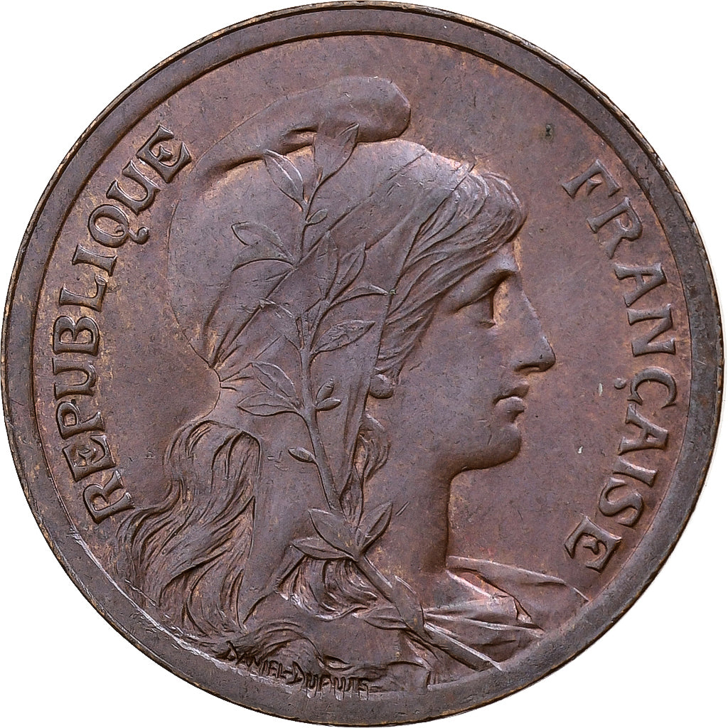 Francia, 10 Centimes, Dupuis, 1917, Paris, Bronce, EBC, Gadoury:277