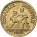 Frankreich, 50 Centimes, Chambre de commerce, 1925, Aluminum-Bronze, VZ, KM:884