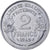 Francia, 2 Francs, Morlon, 1949, Beaumont - Le Roger, Alluminio, BB+