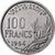 França, 100 Francs, Cochet, 1954, Beaumont - Le Roger, Cobre-níquel