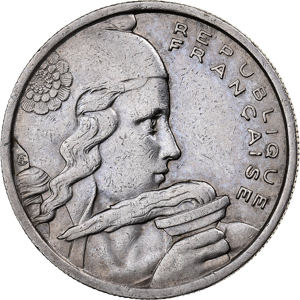 Francia, 100 Francs, Cochet, 1956, Beaumont - Le Roger, Rame-nichel, BB