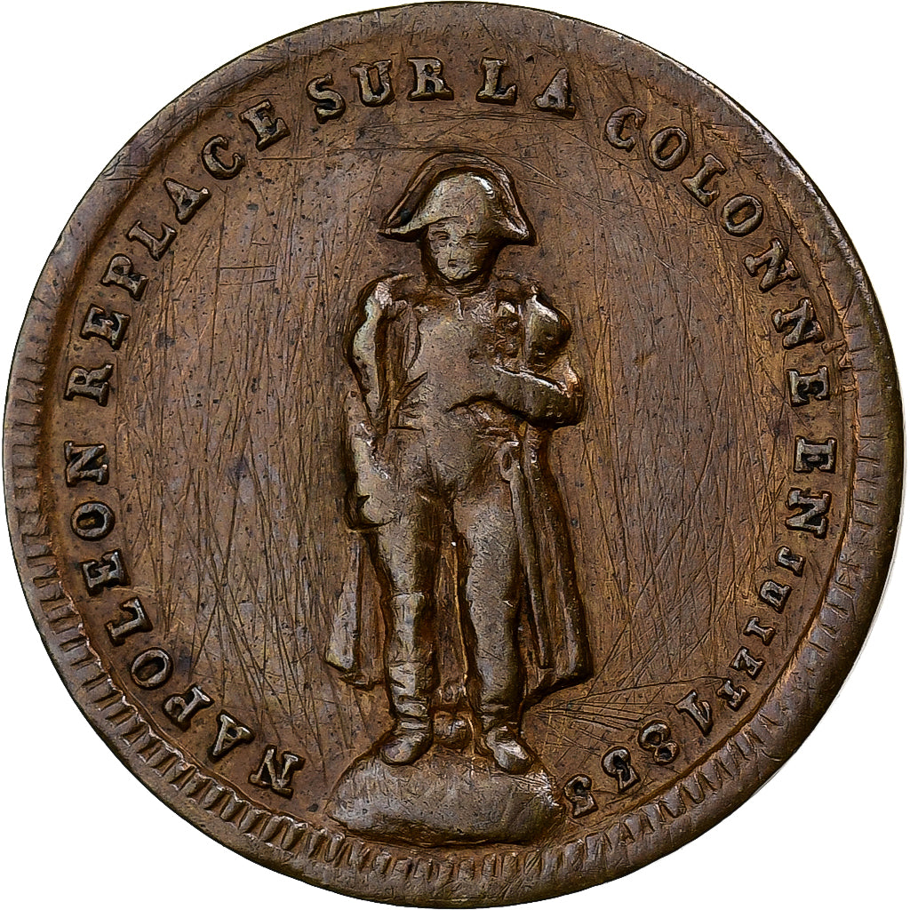 Francia, ficha, Jeu, Napoléon Ier, 20 Jetons, 1833, Rame, BB