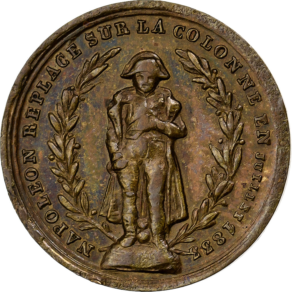 France, Token, Jeu, Napoléon Ier, 20 Jetons, 1833, Copper, EF(40-45)