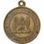 France, Medal, Napoléon III le misérable, satirique, 1870, Brass, AU(50-53)