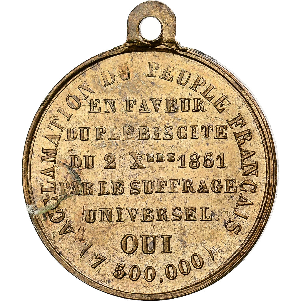 Francia, ficha, Rétablissement de l'Empire par le Suffrage Universel, 1852