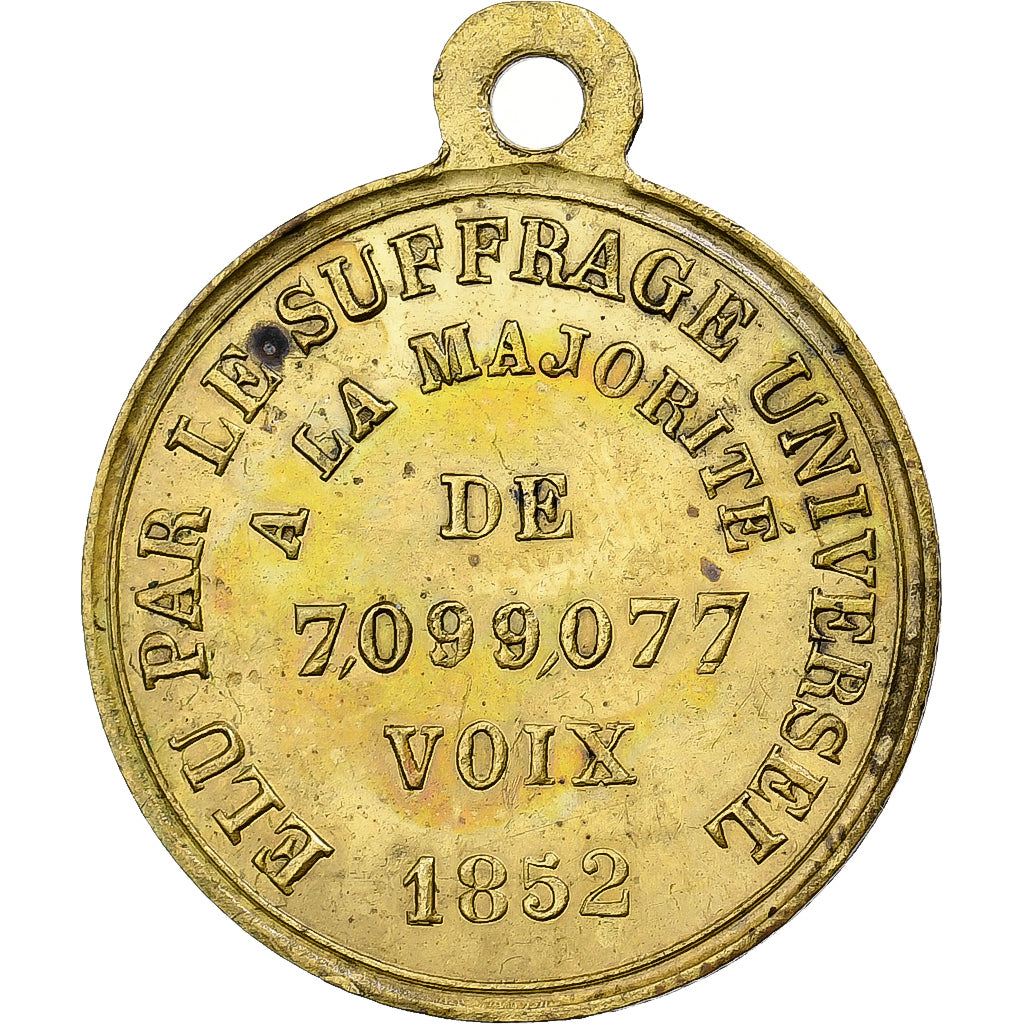 Francia, ficha, Rétablissement de l'Empire par le Suffrage Universel, 1852