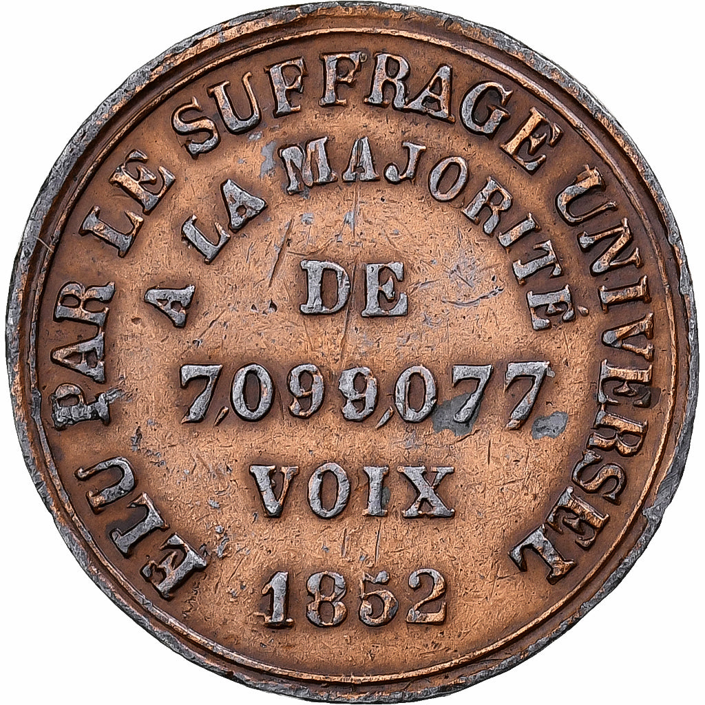 Francia, ficha, Rétablissement de l'Empire par le Suffrage Universel, 1852