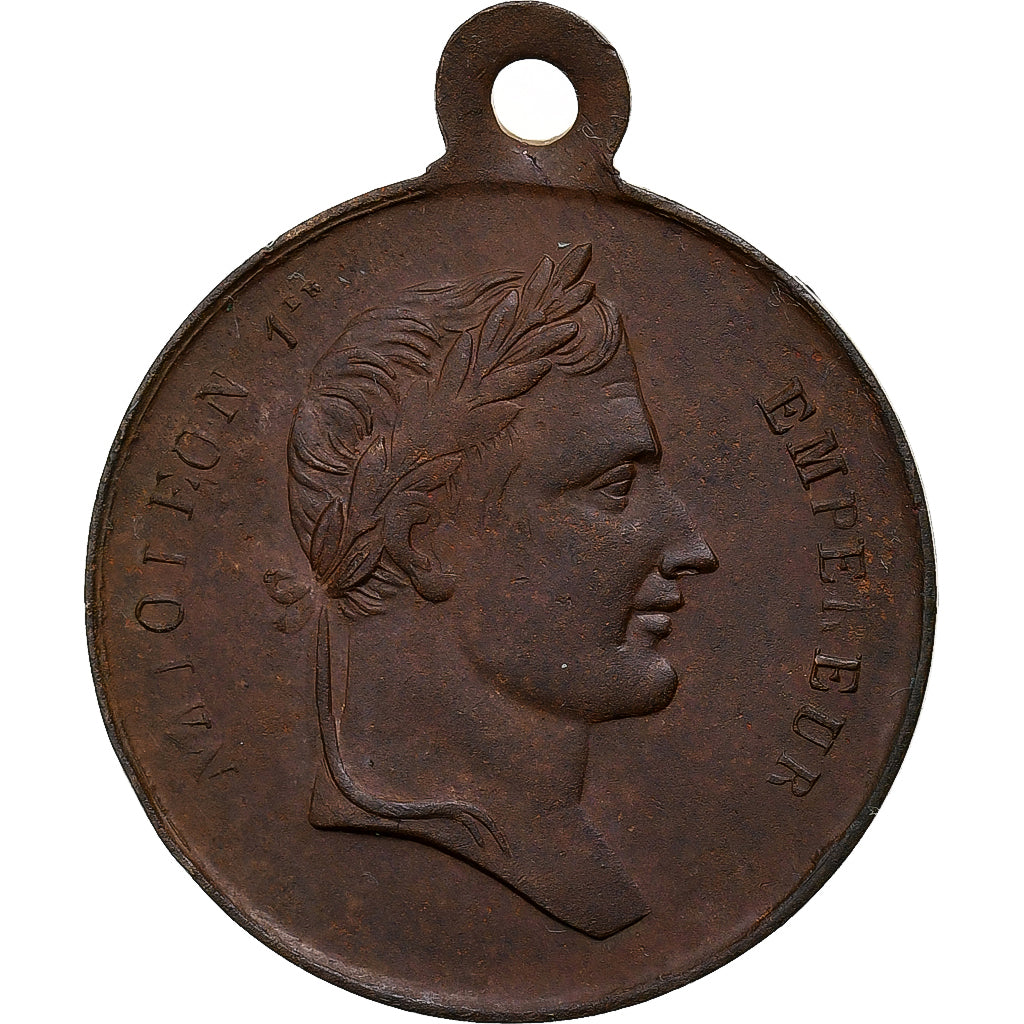 Frankreich, Medaille, Inauguration du Tombeau de Napoléon Ier, 1853, Kupfer, SS