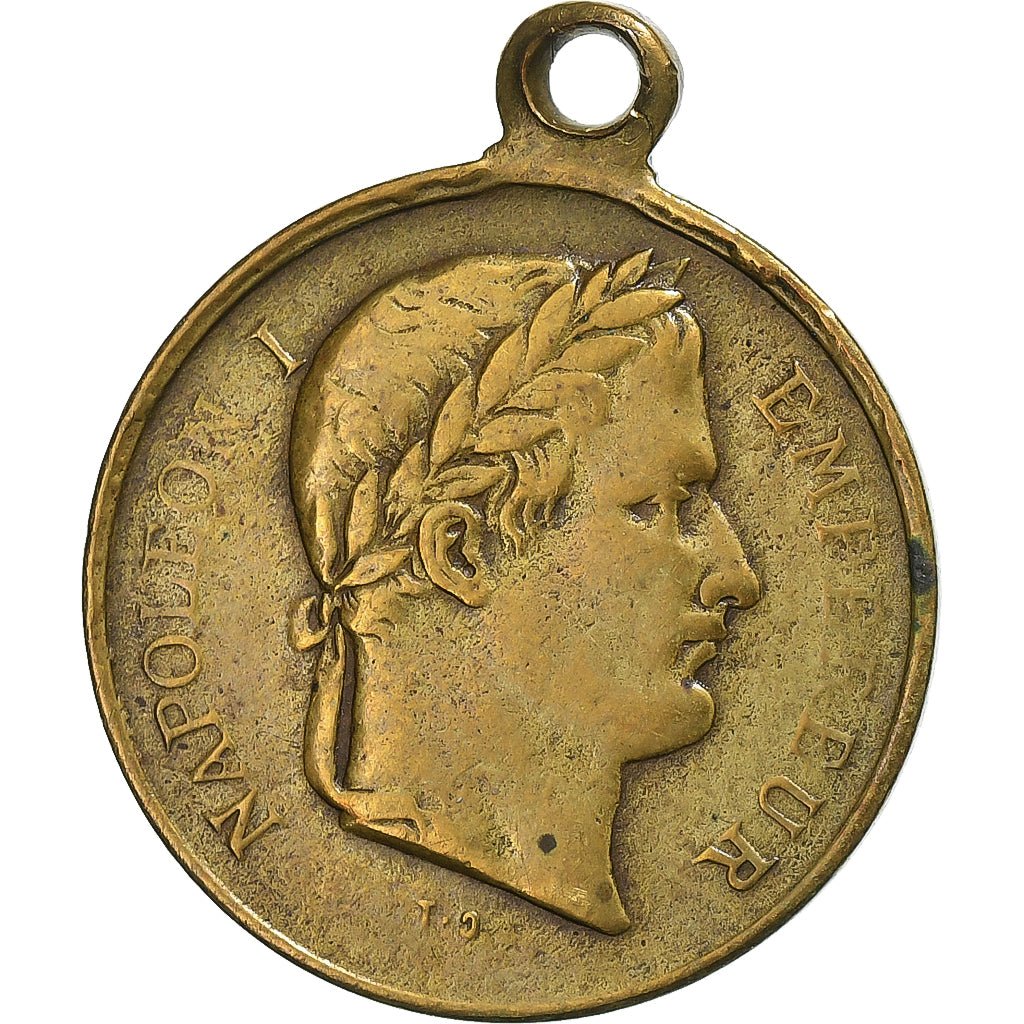 Frankreich, Medaille, Inauguration du Tombeau de Napoléon Ier, 1853, Kupfer, SS