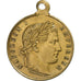 France, Medal, Inauguration du Tombeau de Napoléon Ier, 1853, Brass