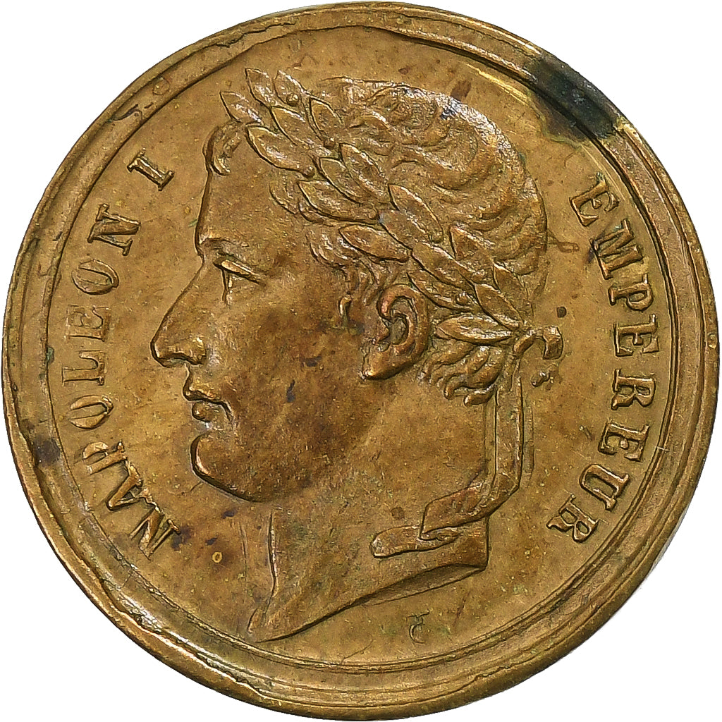 France, Medal, Inauguration du Tombeau de Napoléon Ier, 1853, Brass, AU(50-53)