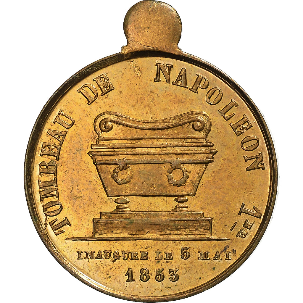 Francia, medaglia, Inauguration du Tombeau de Napoléon Ier, 1853, Ottone, MS63