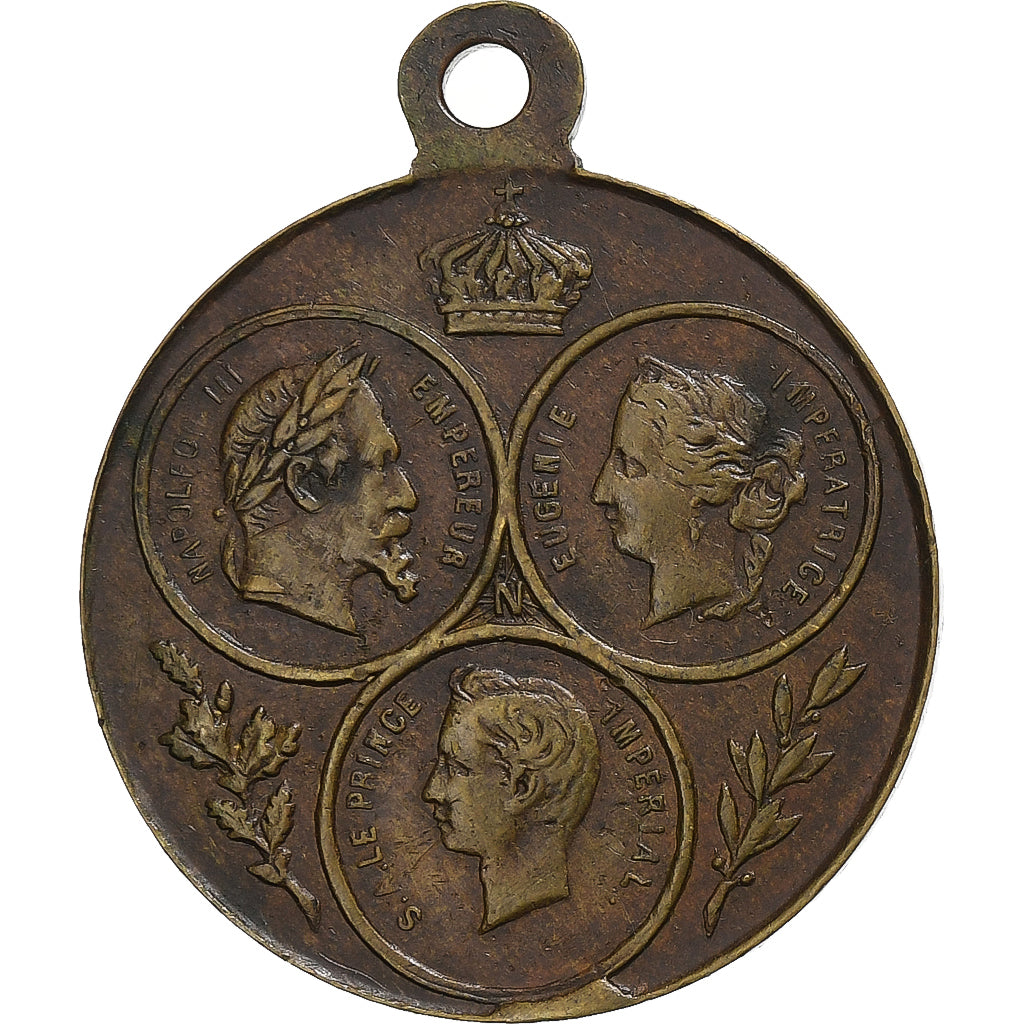 Francia, ficha, Eugénie et Napoléon III, Le Prince Impérial à Rome, Ottone