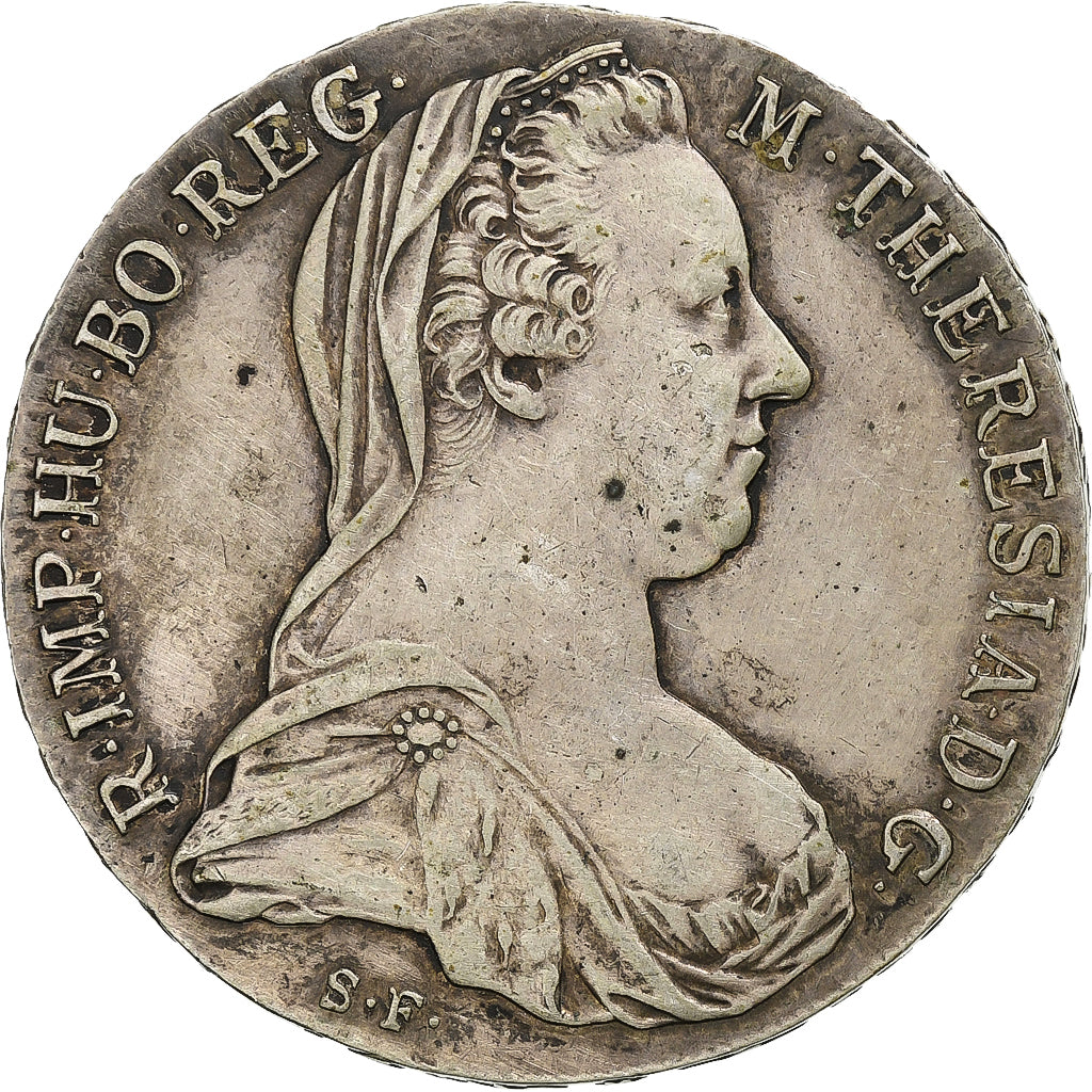 Austria, Maria Theresa, Thaler, 1780, Vienna, Restrike, Argento, BB+
