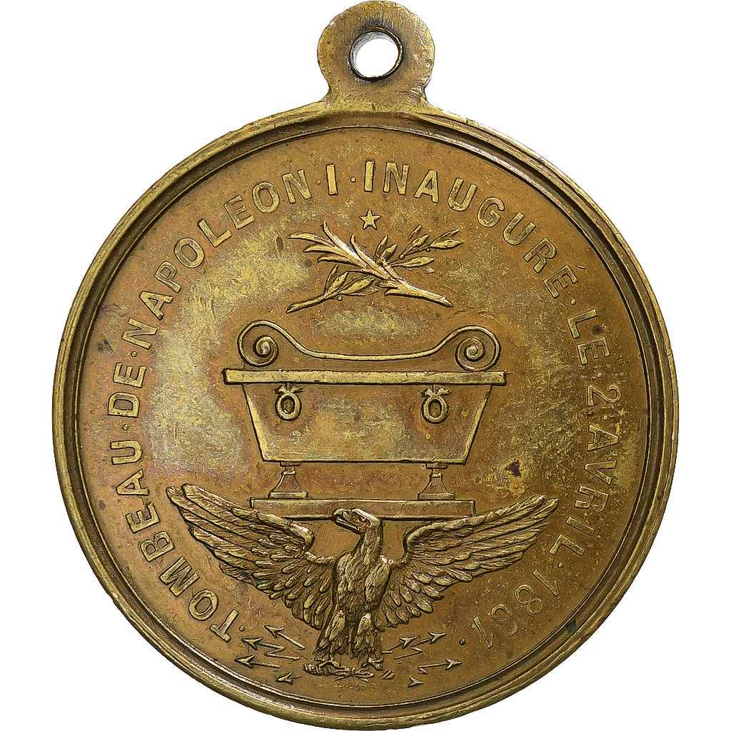 Francia, ficha, Inauguration du Tombeau de Napoléon Ier, 1861, Ottone, Trotin