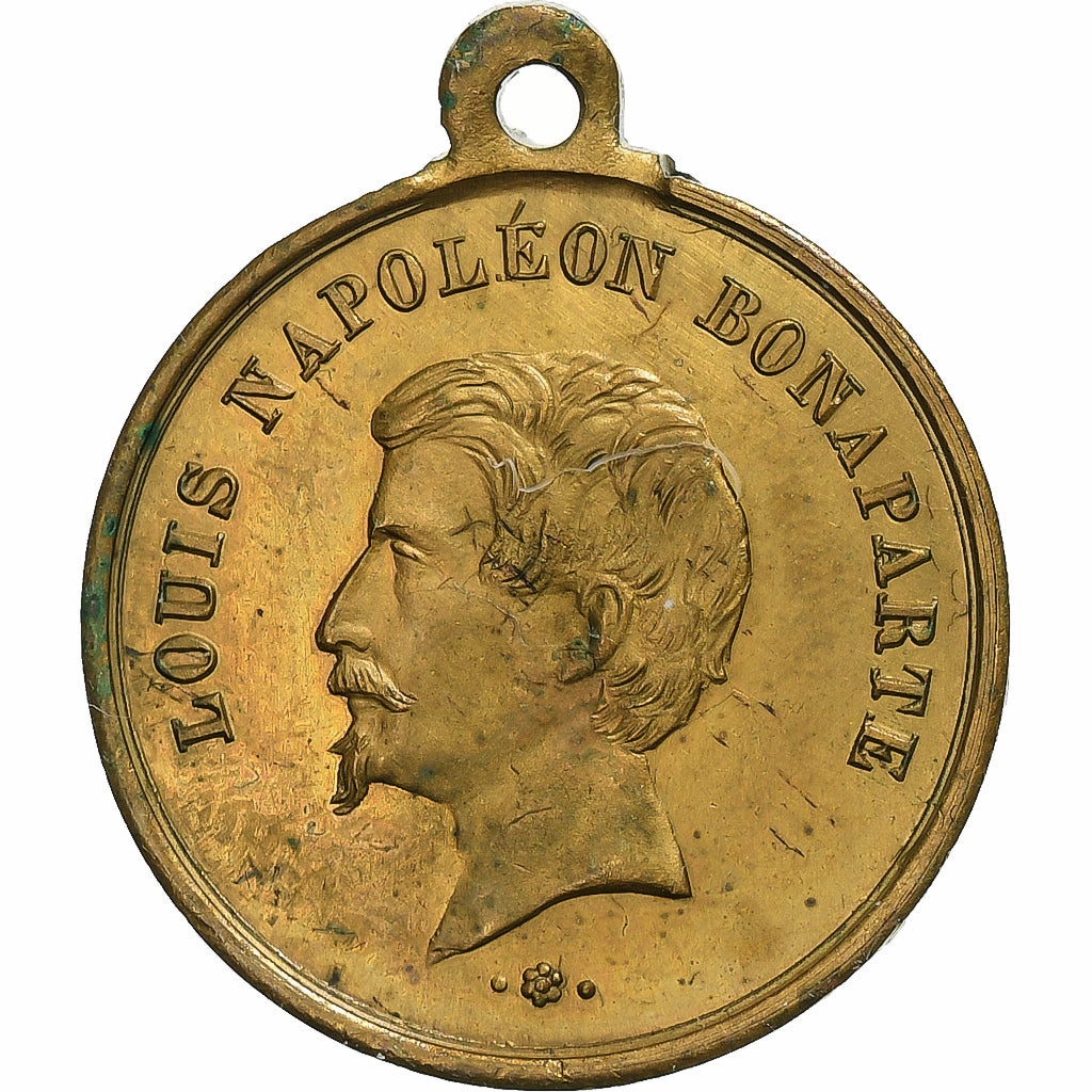 Francia, medaglia, Louis Napoléon Bonaparte, Acclamation en Faveur du