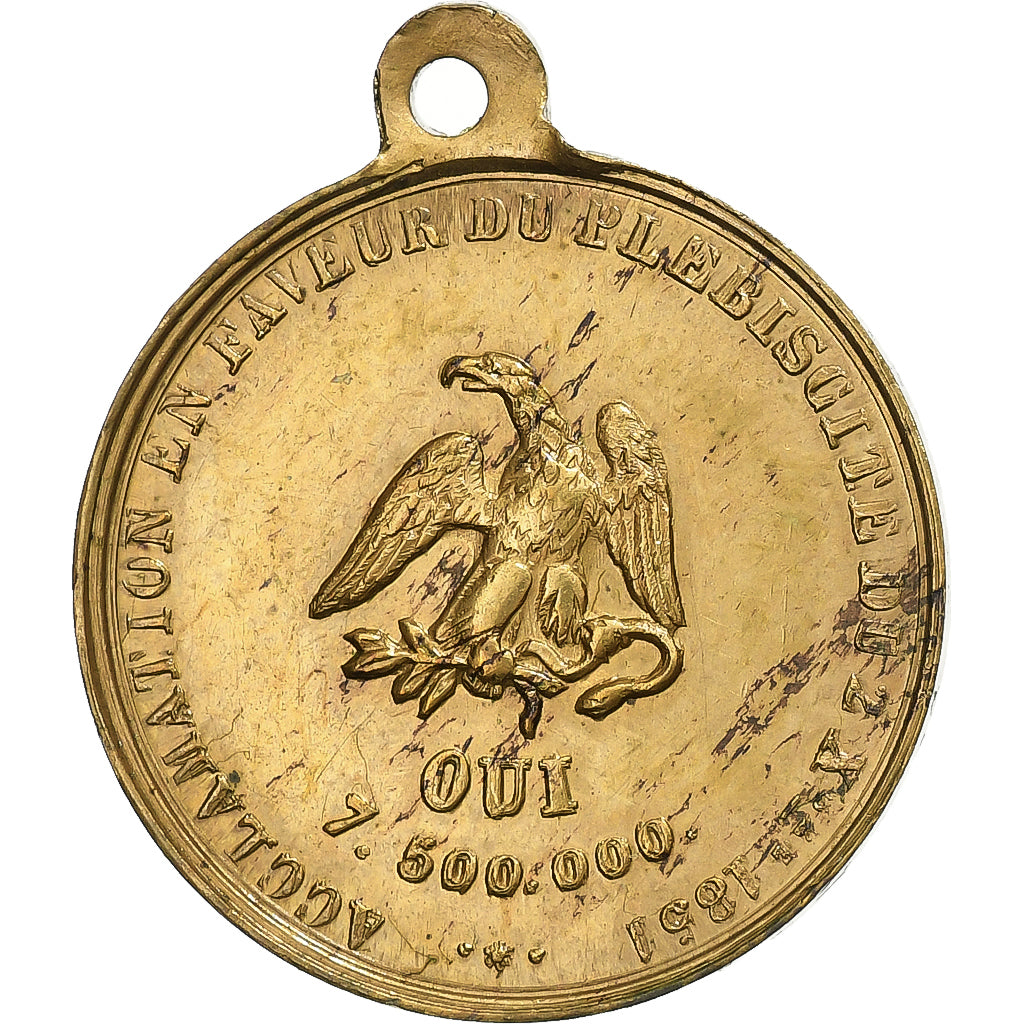 Frankrijk, Medaille, Louis Napoléon Bonaparte, Acclamation en Faveur du