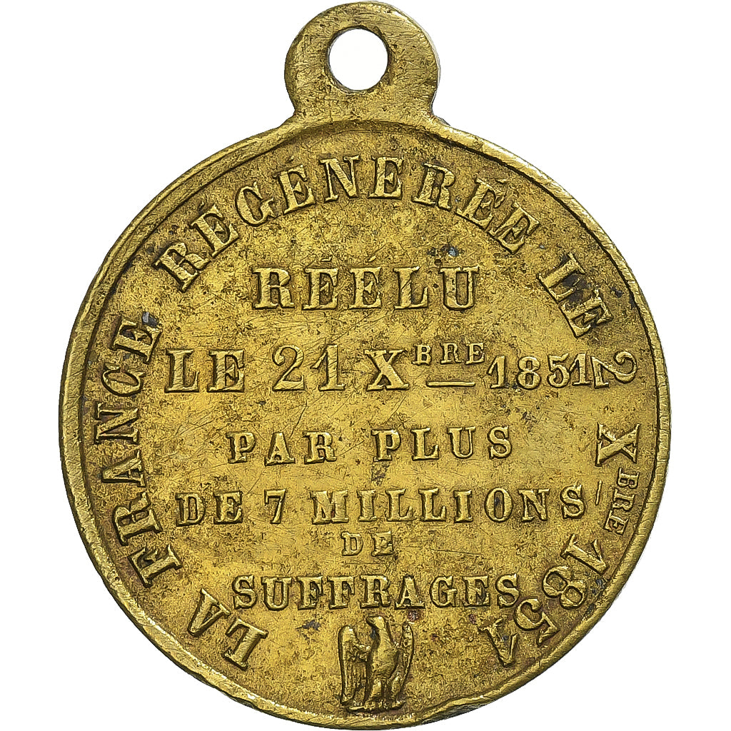 Francia, ficha, Réélection de Louis Napoléon Bonaparte, 1851, Ottone, BB+