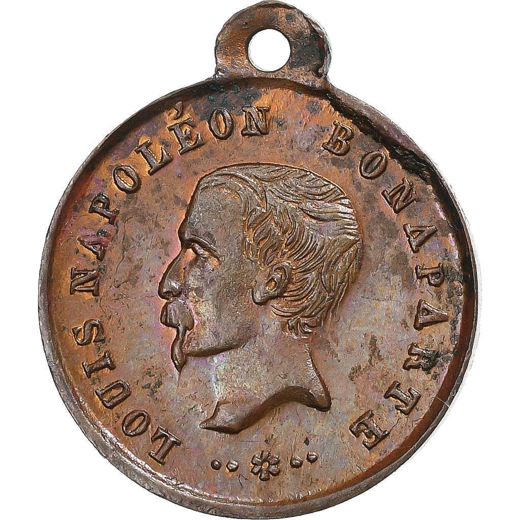 Frankreich, betaalpenning, Réélection de Louis Napoléon Bonaparte, 1851