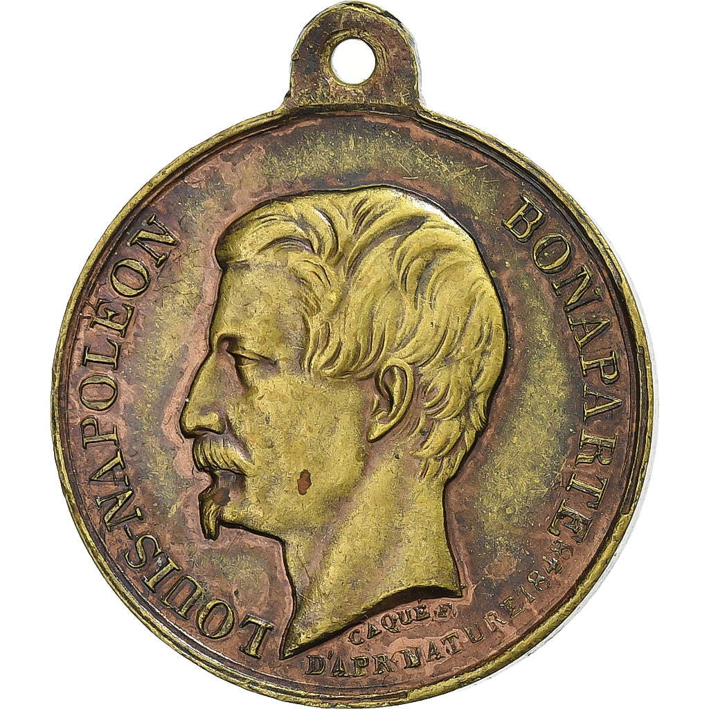 Francia, medaglia, Napoléon III, Voyage du Midi - Bordeaux, 1852, Ottone