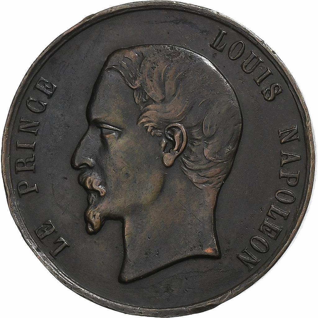 França, medalha, Inauguration du Monument, à la Mémoire de l'Empereur, Lyon