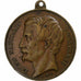 France, Medal, La ville de Paris à Louis-Napoléon empereur, Copper, EF(40-45)