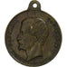 France, Medal, Napoléon III, Voyage du Midi - Bordeaux, 1852, Copper, Caqué