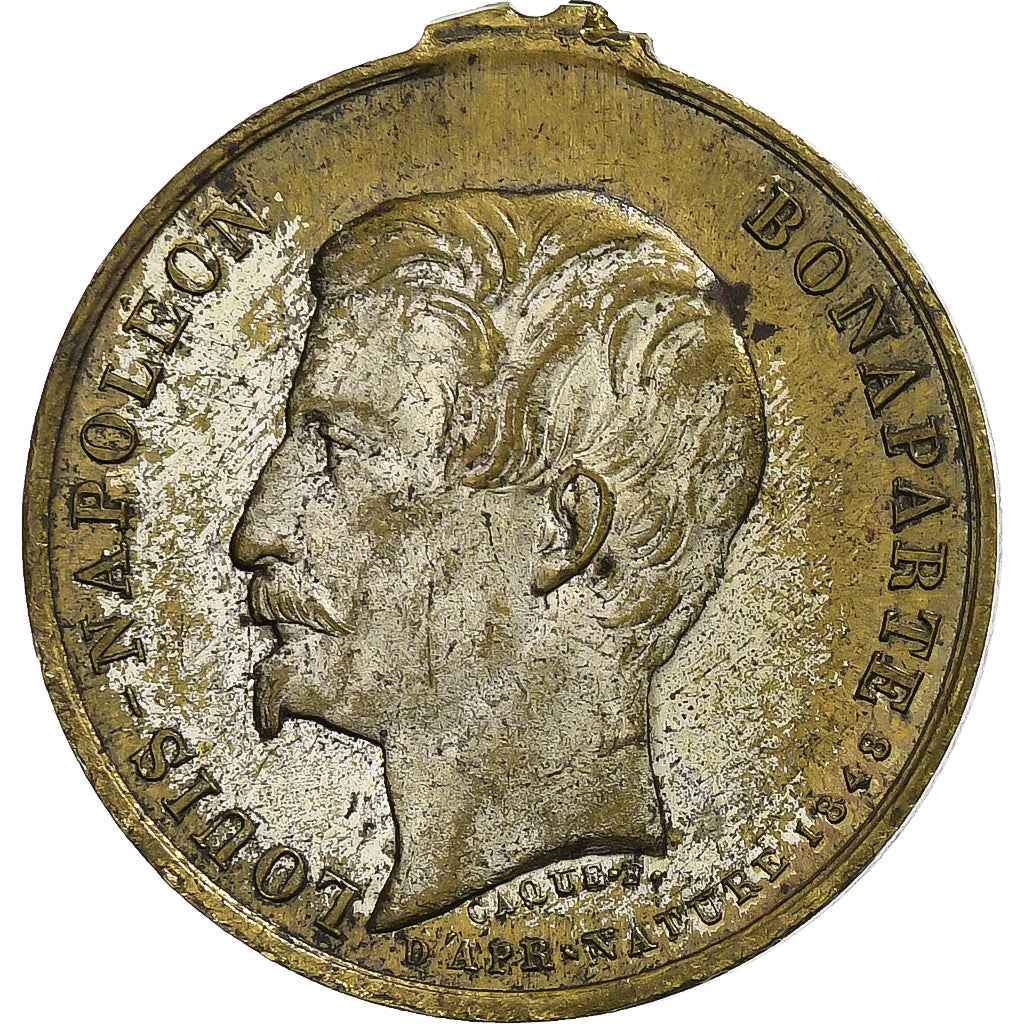 Frankrijk, Medaille, Louis Napoléon Bonaparte, Voyage du Midi, Visite à