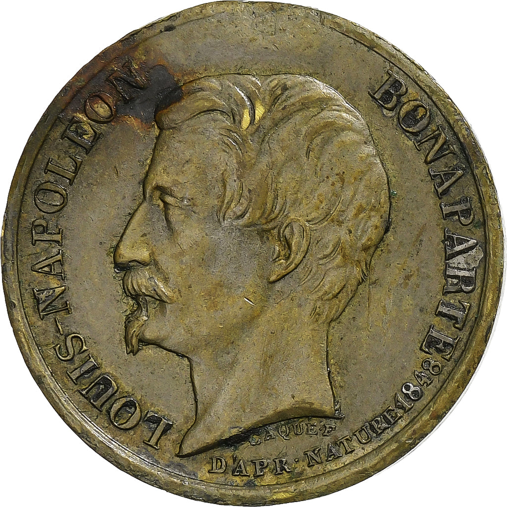 Frankrijk, Medaille, Louis Napoléon Bonaparte, Visite à Niort, 1852, Silvered