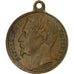Frankrijk, Medaille, La ville de Paris à Louis-Napoléon empereur, Tin