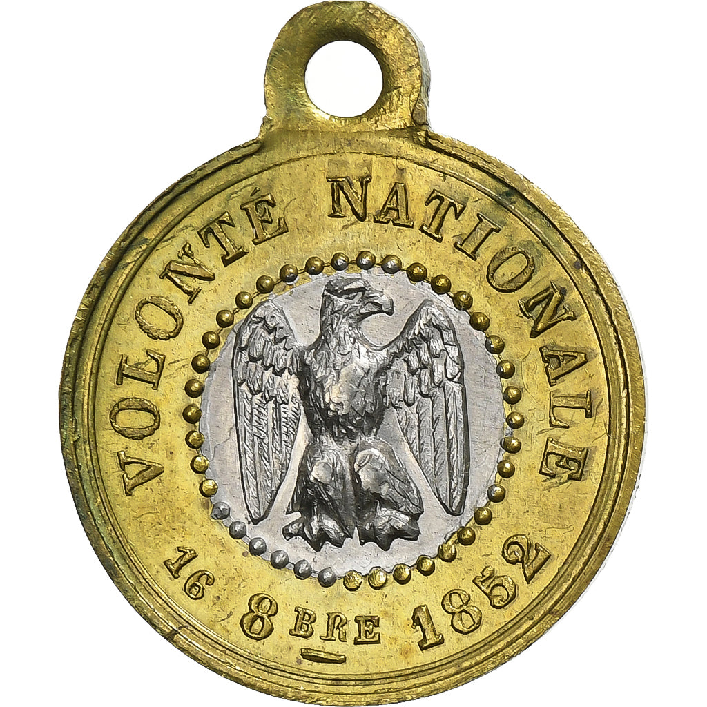 Frankrijk, Medaille, Napoléon III, Election et proclamation de l'Empire, 1852