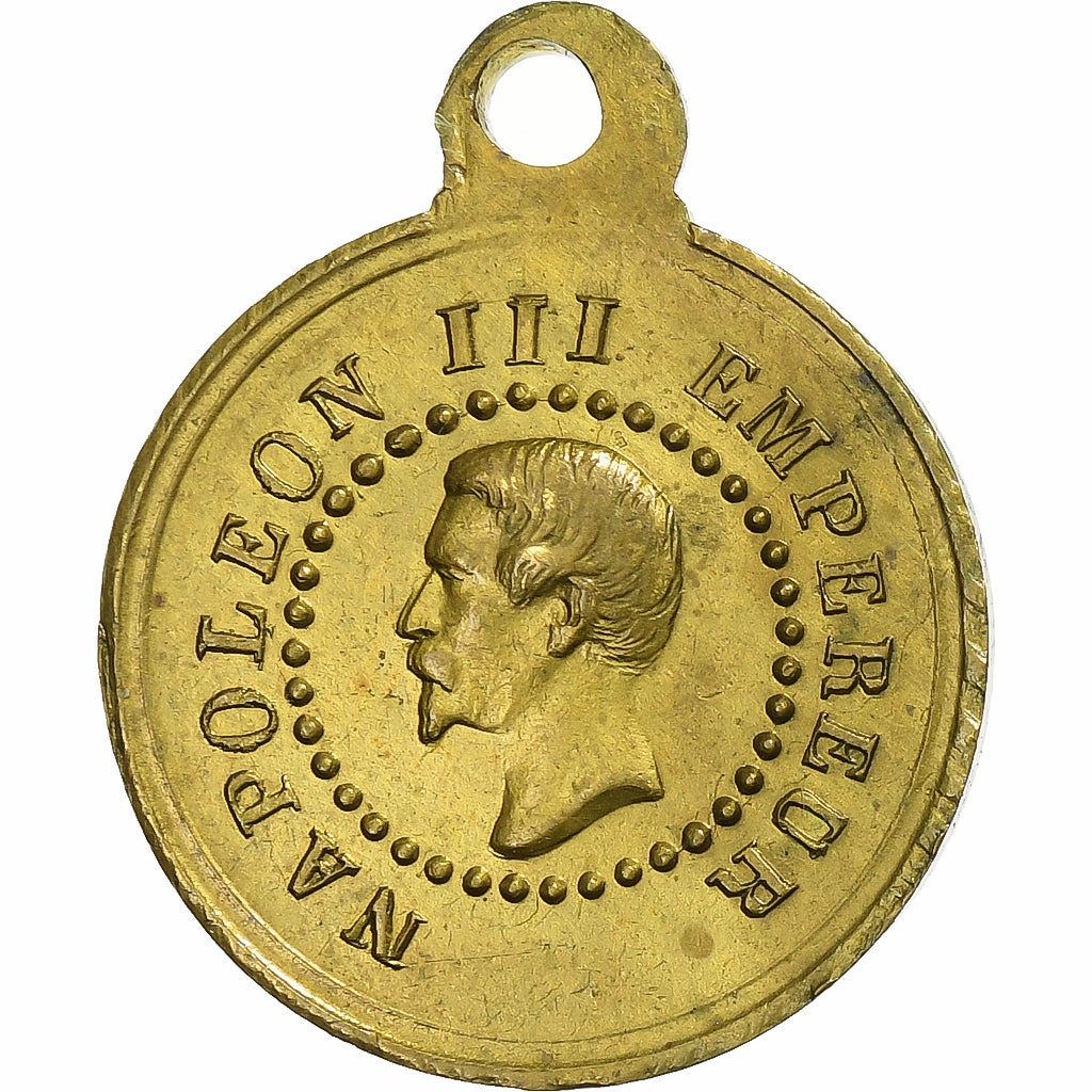 Francia, medaglia, Napoléon III, Election et proclamation de l'Empire, 1852