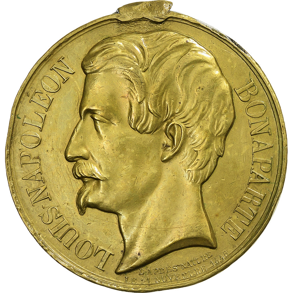 France, Medal, Louis Napoléon Bonaparte, Acclamation en Faveur du Plébiscite