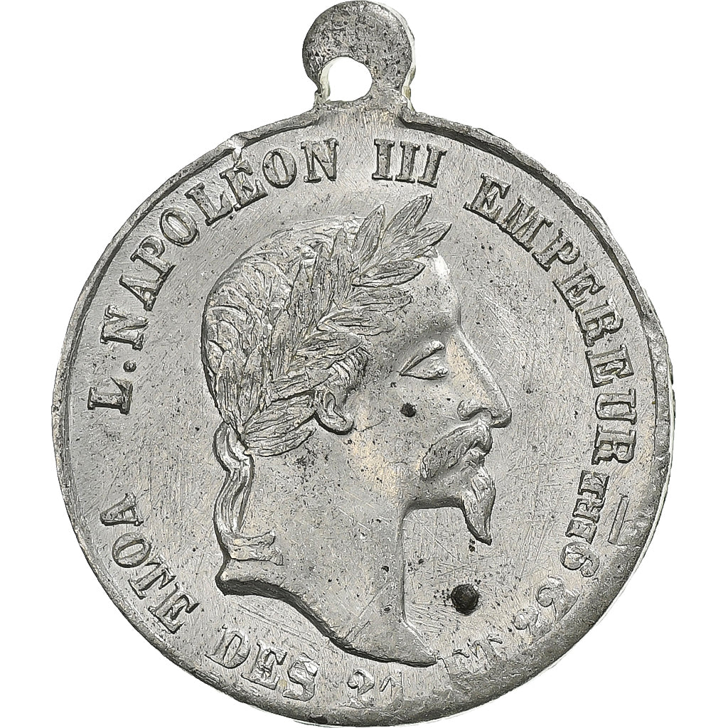 Frankreich, Medaille, Proclamation de Louis-Napoléon Bonaparte, 1852