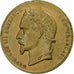 France, Medal, Proclamation de Louis-Napoléon Bonaparte, 1852, Brass, AU(50-53)