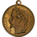 France, Medal, Napoléon III, Elu Empereur, 1852, Brass, Garnier, MS(63)