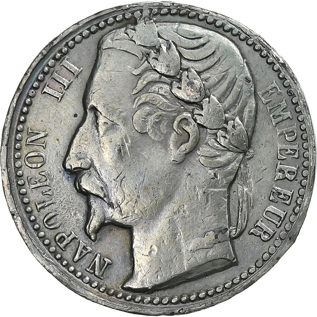 Francia, medaglia, Proclamation de Louis-Napoléon Bonaparte, 1852, Stagno, BB+