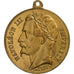 Francia, medalla, Rétablissement de l'Empire par le Suffrage Universel, 1852