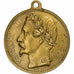 Frankrijk, Medaille, Impératrice Eugénie, Mariage Impérial, 1853, Tin
