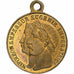 Frankreich, Medaille, Napoléon III, Mariage Impérial, 1853, Messing, VZ