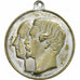 Francia, medalla, Napoléon III, Mariage Impérial, 1853, Silvered Brass