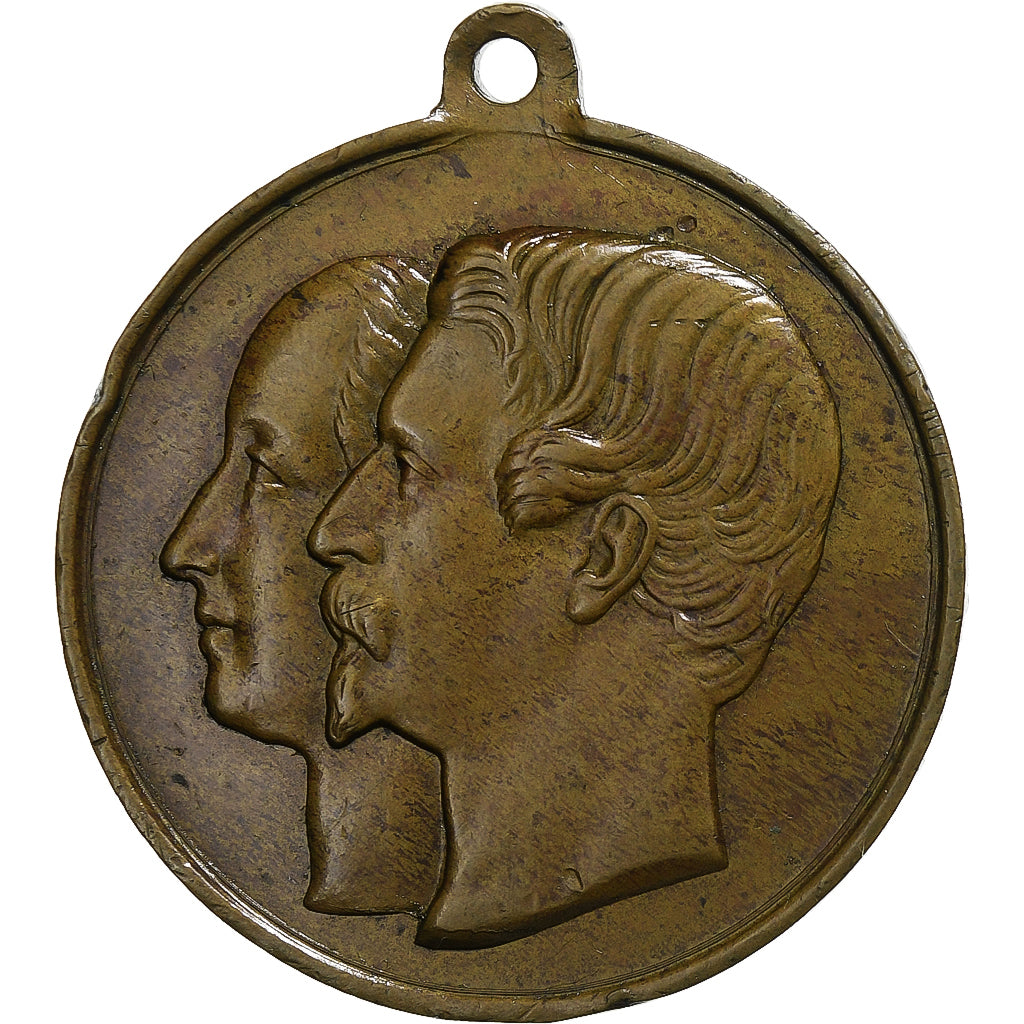 France, Médaille, Napoléon III, Mariage Impérial, 1853, Bronze, TTB+