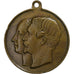 France, Médaille, Napoléon III, Mariage Impérial, 1853, Bronze, TTB+