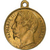 France, Médaille, Napoléon III, Prise de Sébastopol, 1855, Laiton, SUP