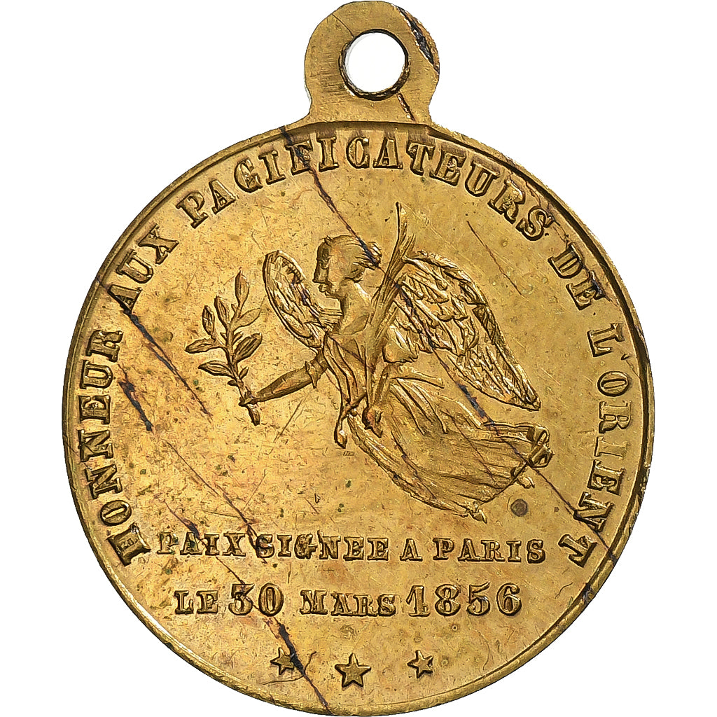 Francia, medaglia, Traité de Paix de Paris et Fin de la Guerre de Crimée