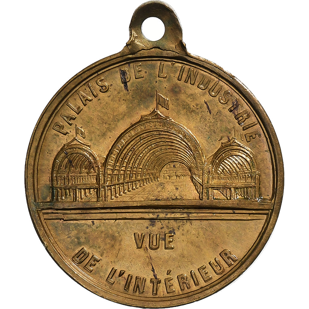 Frankreich, Medal, Palais de l'Industrie, Second French Empire, Business &