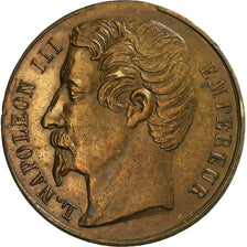 France, Token, Napoléon III, Palais de l'Exposition, Arts & Culture, 1855